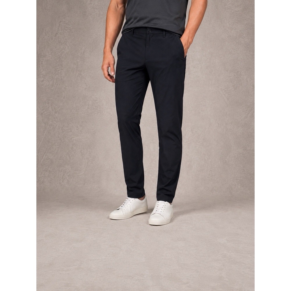 Rhone Commuter Pants Mens 31x29 Black Stretch Performance Slim Straight Travel